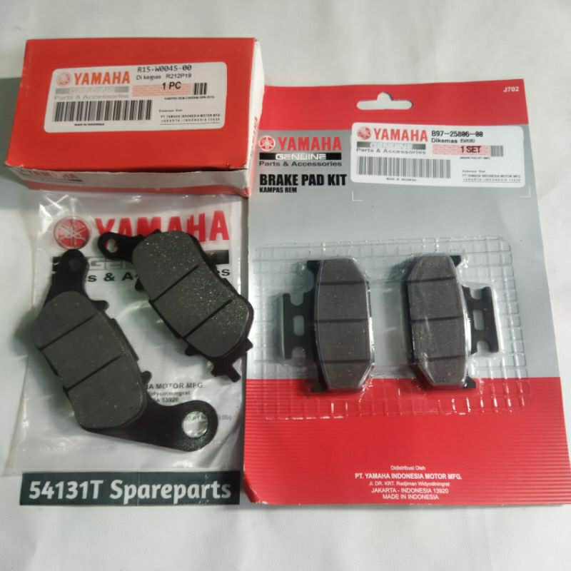 Original R15 v3 v2 Front Rear Brake Pads | Shopee Philippines