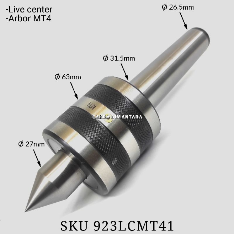 MESIN Live center MT4 Road centre MT4 Live Swivel Flashlight MT4 Lathe