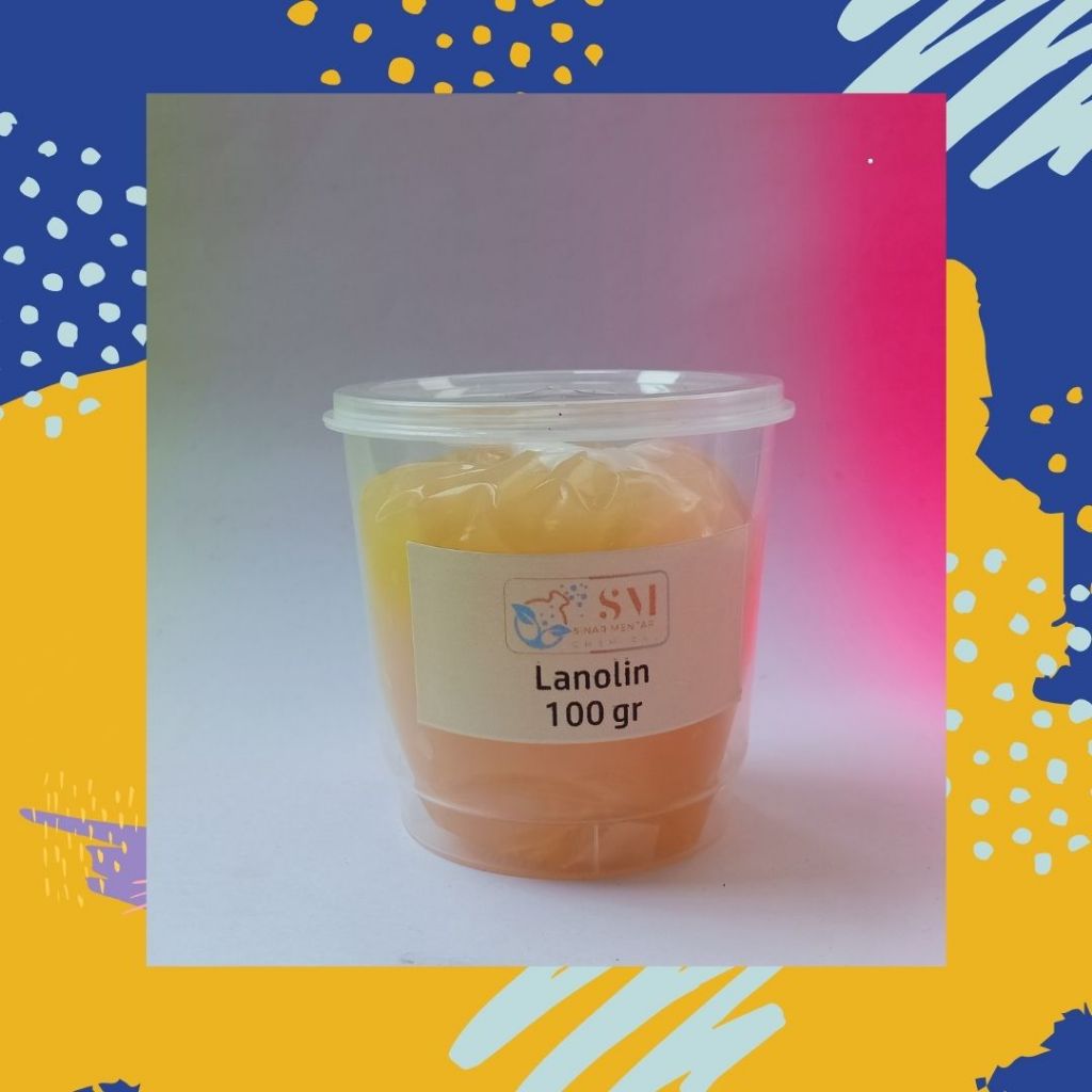 Lanolin/lanoline Anhydrous/Sheep Oil/Adeps Lanae 100 GR | Shopee ...