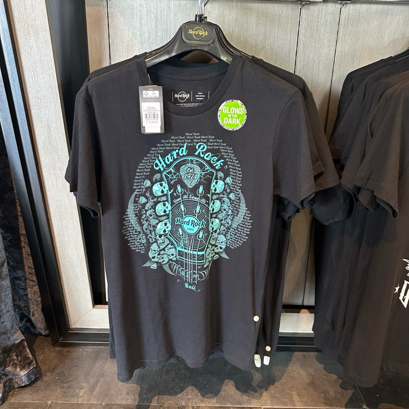 Hardrock CAFE BALI T-Shirt GITD official merchandise NEW 100% ORIGINAL ...