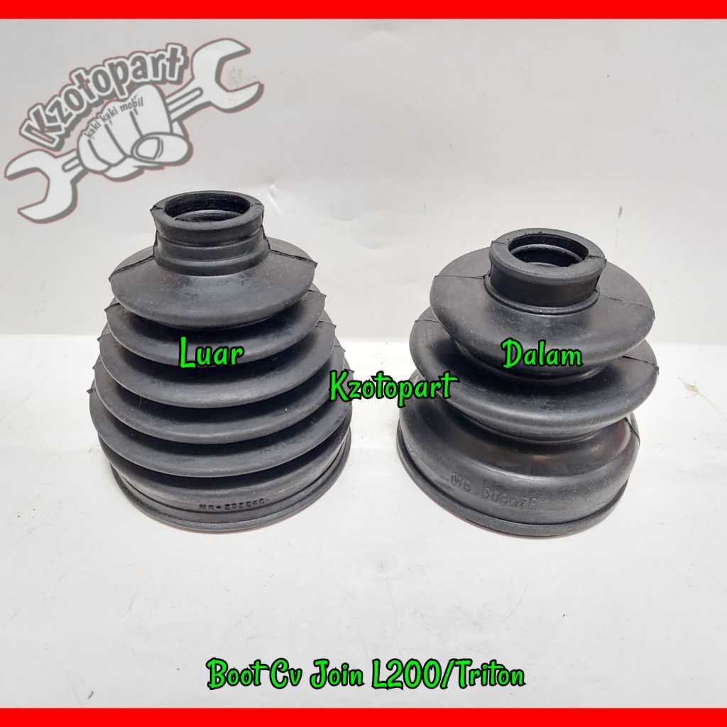 Rubber Boot Cv Joint In Out Rubber Boot Axle Inner & Outer Mitsubishi