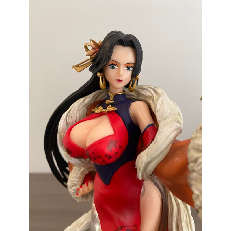 Figure Boa Hancock Cheong Sam Costume Pvc Anime One Piece Shopee Philippines