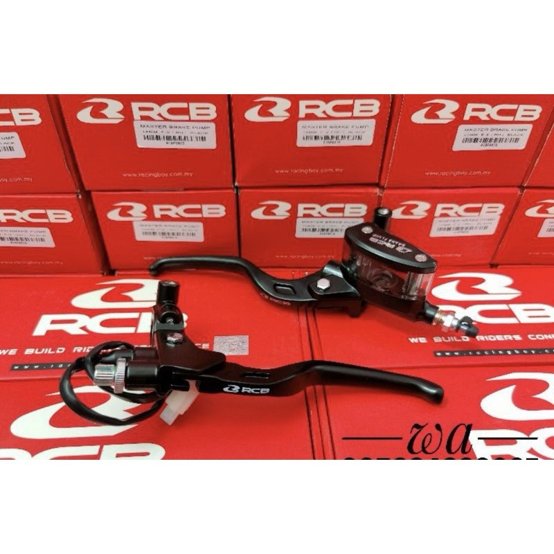 Rcb Brake MASTER And RCB Clutch HANDLE Right Left - RCB Brake MASTER ...