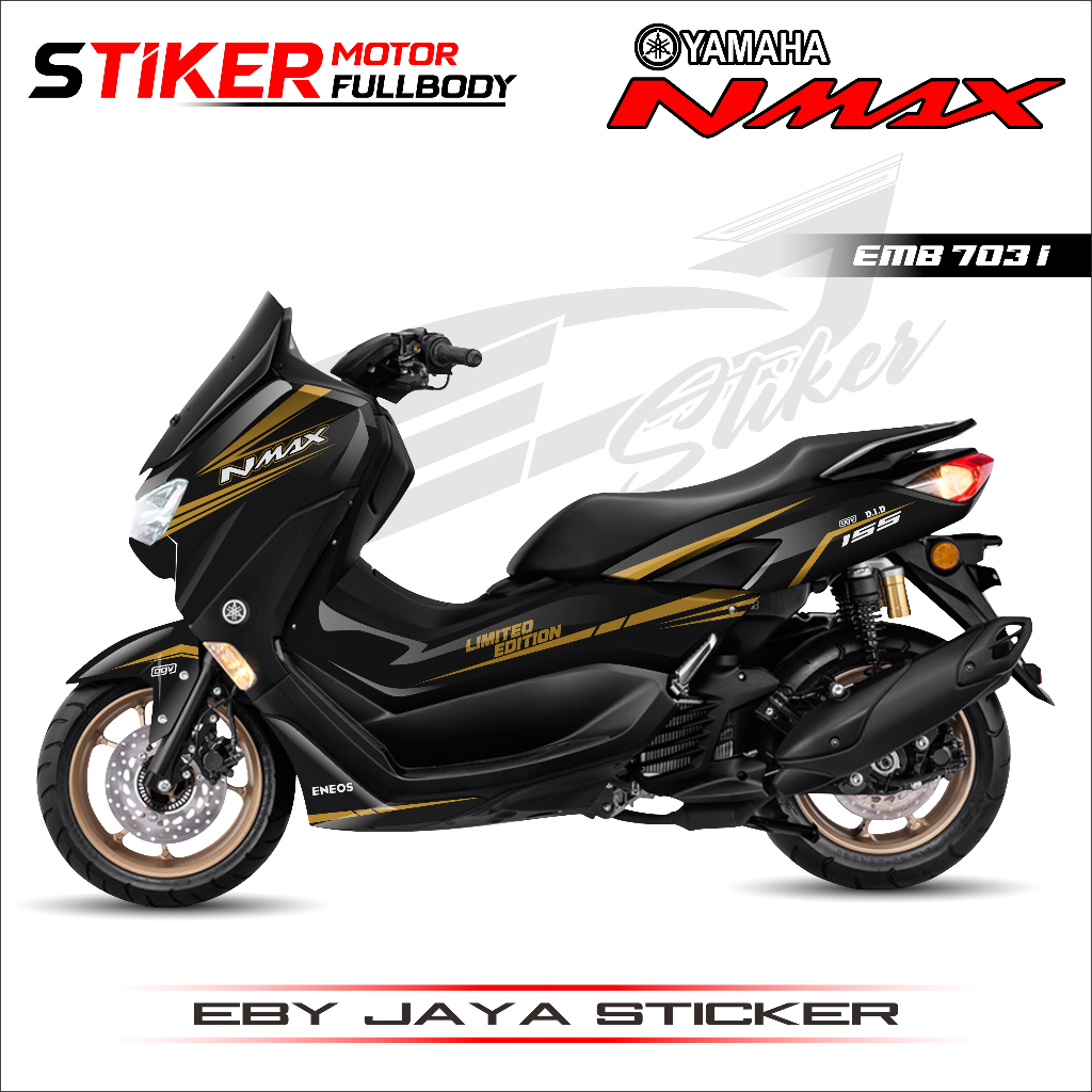 NEW NMAX DECAL STICKERS - NMAX FULL BLOCK STICKERS - NMAX FULL BODY ...