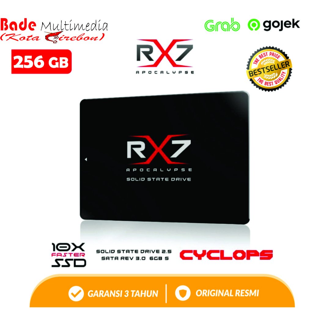 SSD RX7 Only 120GB 128GB 240GB 256GB 512GB READY TO USE COMPUTER LAPTOP ...