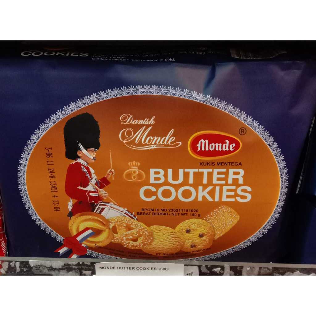 Monde butter cookies 150g Shopee Philippines