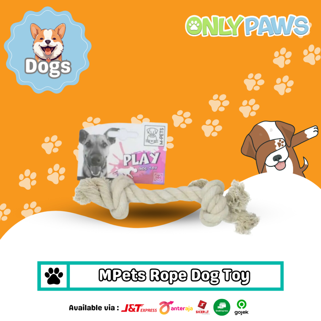 M-PETS Rope Toy (Dog Rope Toy) | Shopee Philippines
