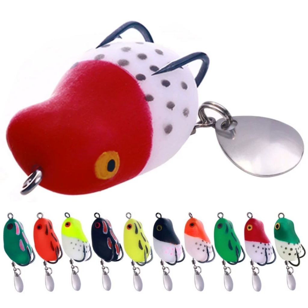 Jump frog mini 2.5cm toman/cork bait | Shopee Philippines