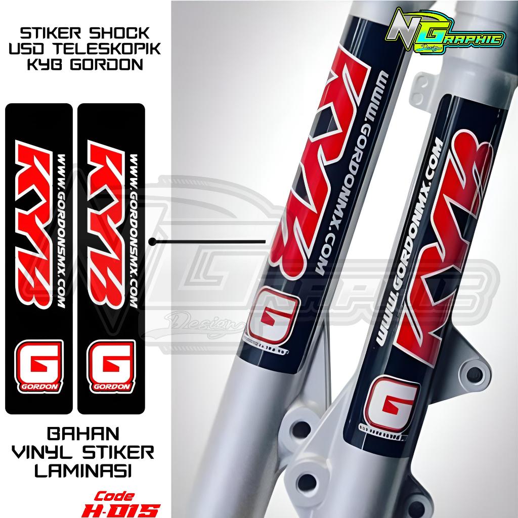 USD Kyb Right shock Tube Cover Sticker SuspensionKiri Stickers for All ...