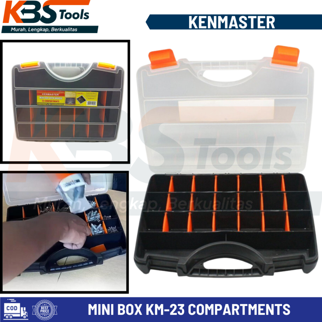 Tool Box Mini Box For Components Of Bolt Nut 23 Bulkheads | Shopee ...