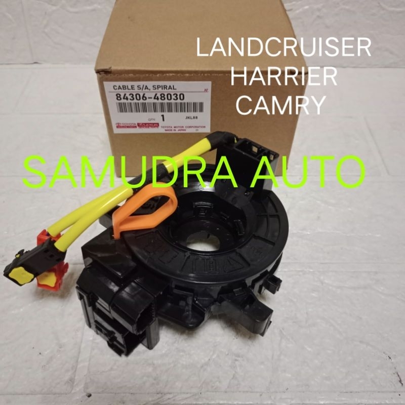 Spiral Cable Horn TOYOTA LANDCRUISER LAND CRUISER HARRIER CAMRY CLOCK