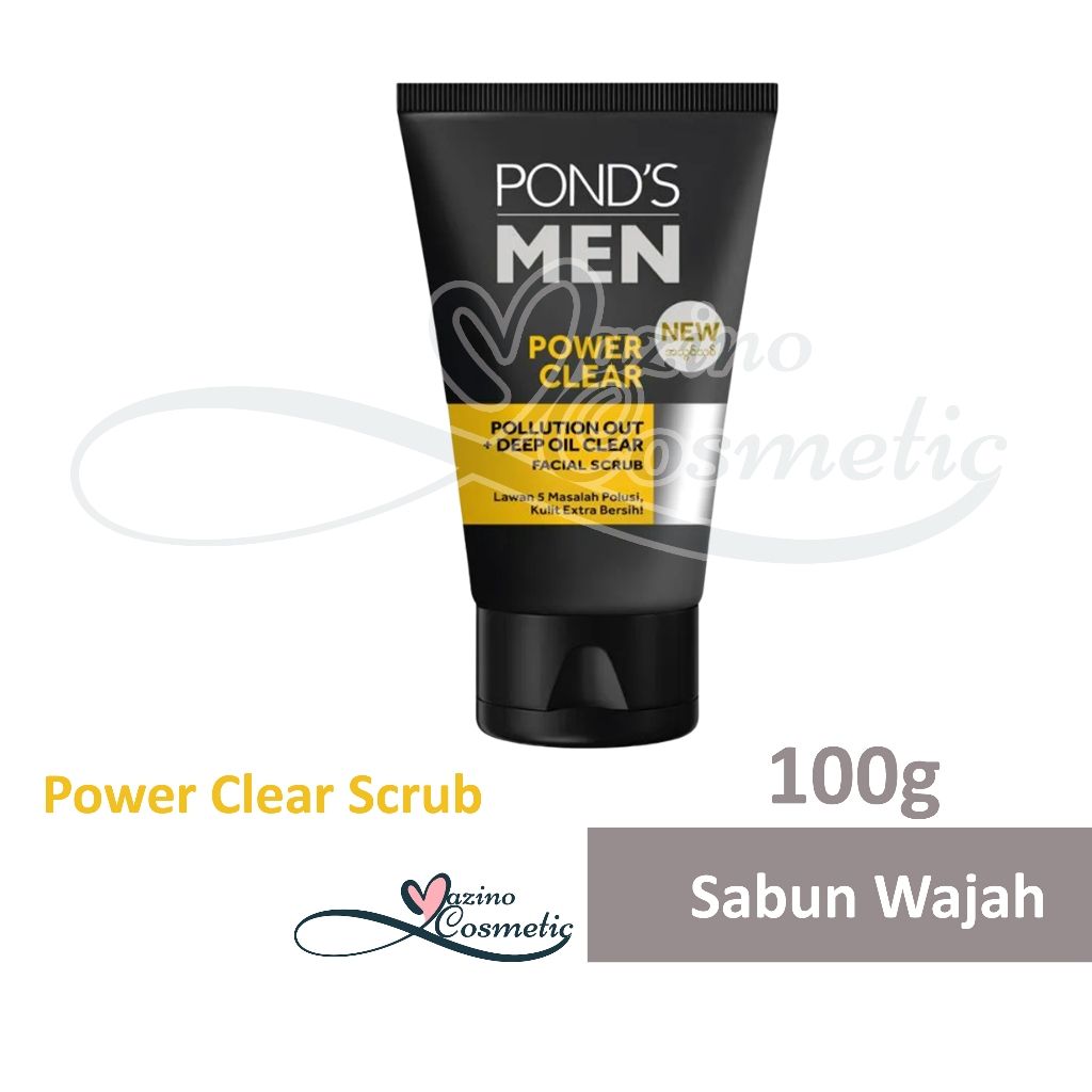 Ponds Men Pollution Out Face Wash 100g | Shopee Philippines