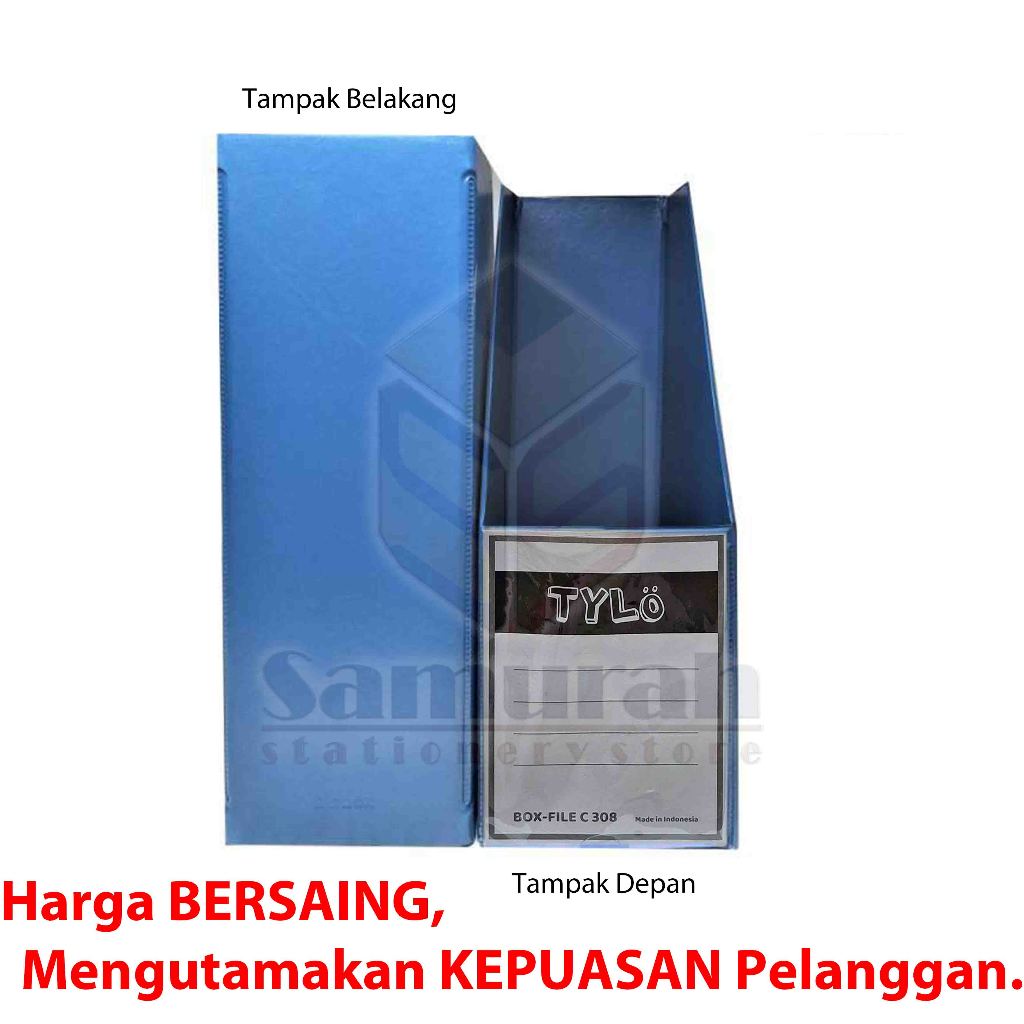 HIJAU MERAH Tylo C-308 Jumbo Folding File Box PVC Coated Cardboard / C ...