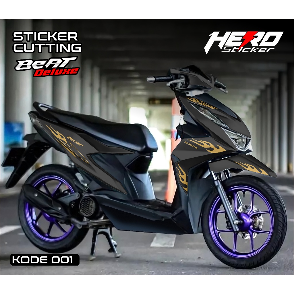 01 CUTTING STICKER BEAT deluxe - HONDA CUTTING STICKER BEAT FIRE ...