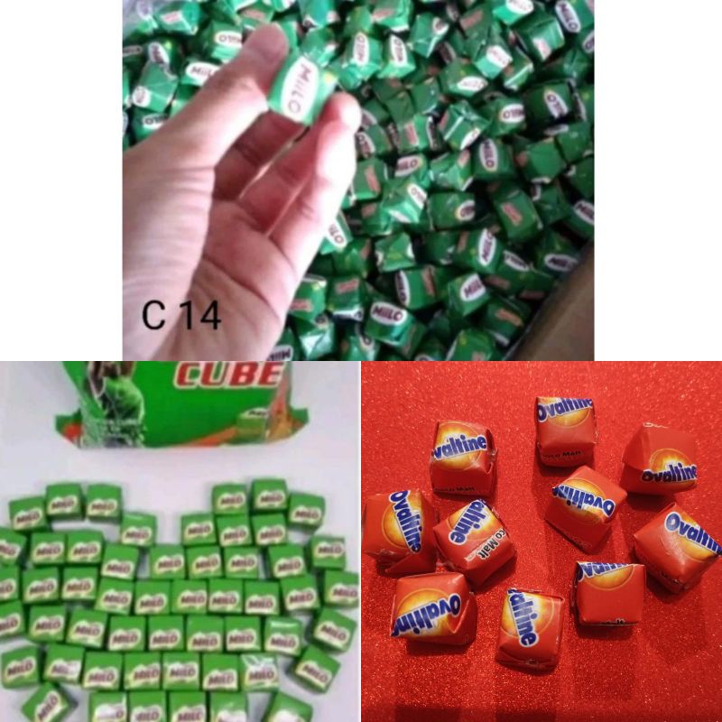 LOKAL Milo cube and Ovaltine, Square Milo Chocolate, imported Millo ...