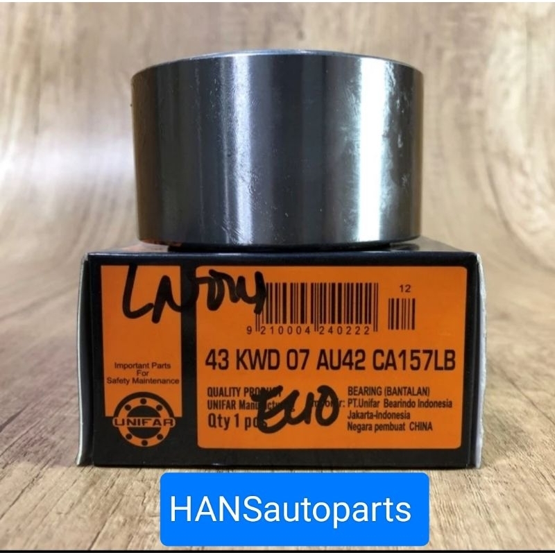 Bearing laker front wheel bearing Innova Inova lama reborn unifar ...