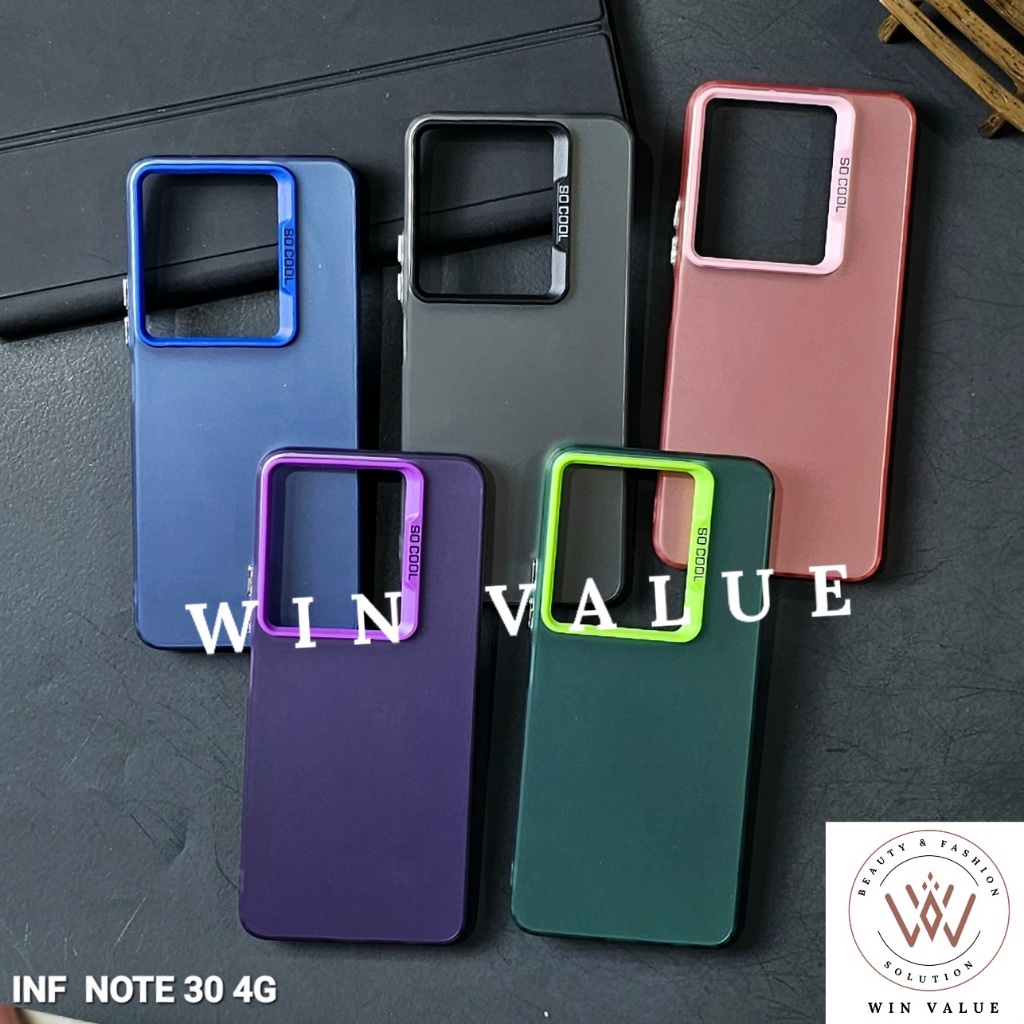 Infinix Note 30 4G Case HYBRID IMD Color Plate Hologram SO COOL Case ...