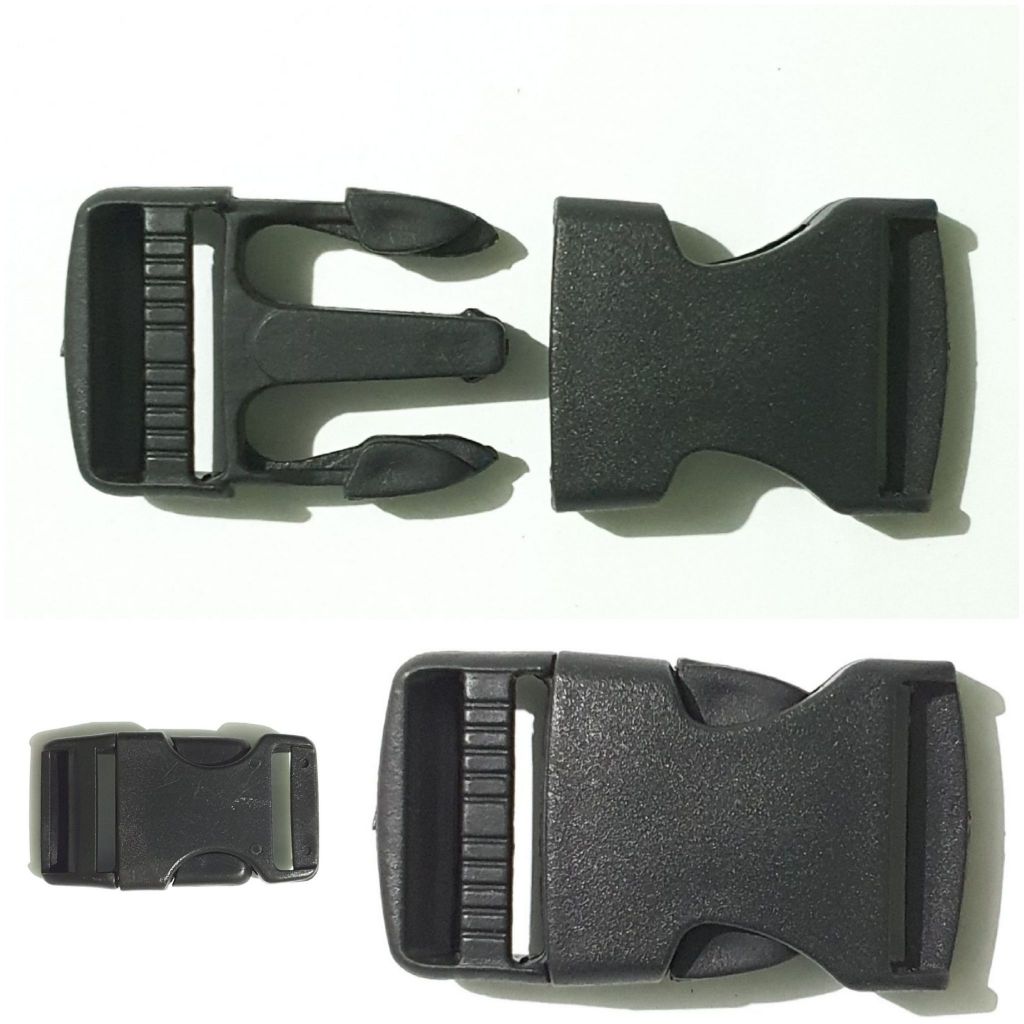 Plastic Buckle Lock Stopper ID Card Buckle Fork Bag 2.5 cm unit ...