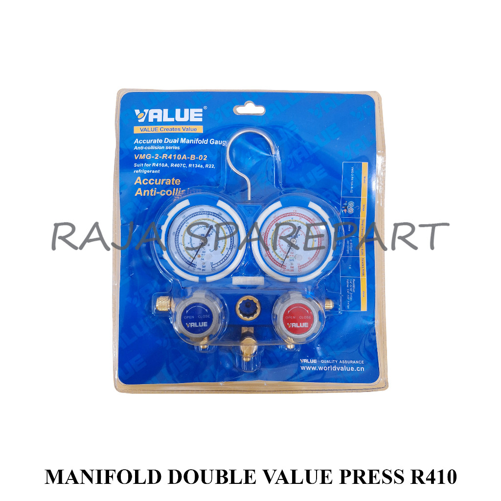 Manifold DOUBLE+Hose/MANIFOLD DOUBLE VALUE PRESS R410 | Shopee Philippines