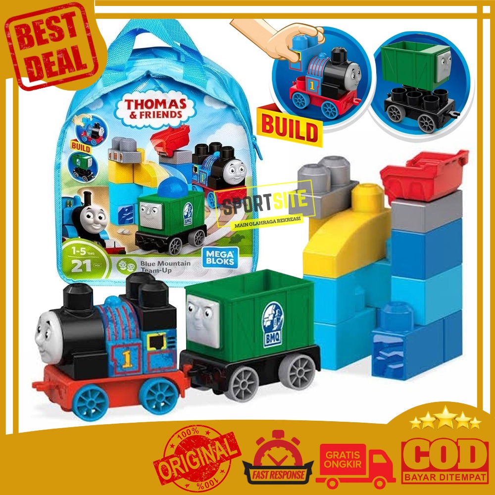 Mega Bloks Thomas & Friends Blue Mountain Team Up Building Children's ...