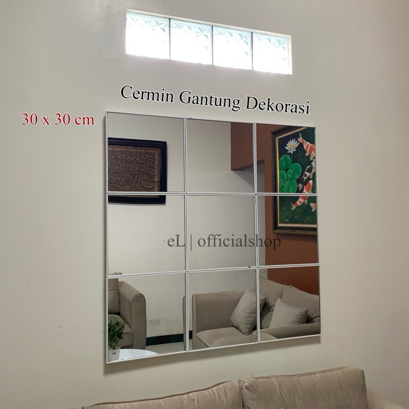 Hanging Mirror Stacking Aesthetic Room Decoration | Shopee Philippines