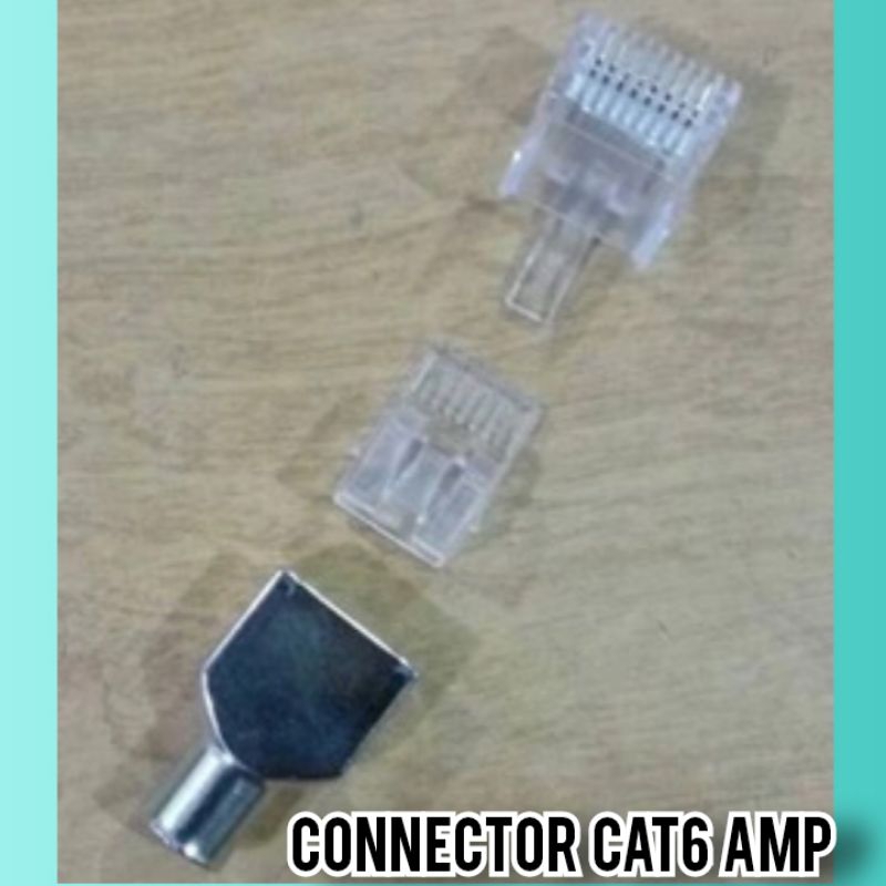 Original / unit 6 AMP paint RJ45 connector | Shopee Philippines