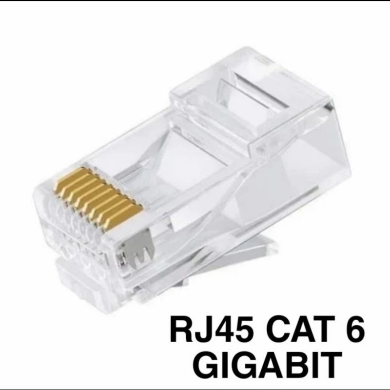 BEST RJ45 CAT 6 Connector / Connector (Unit) | Shopee Philippines
