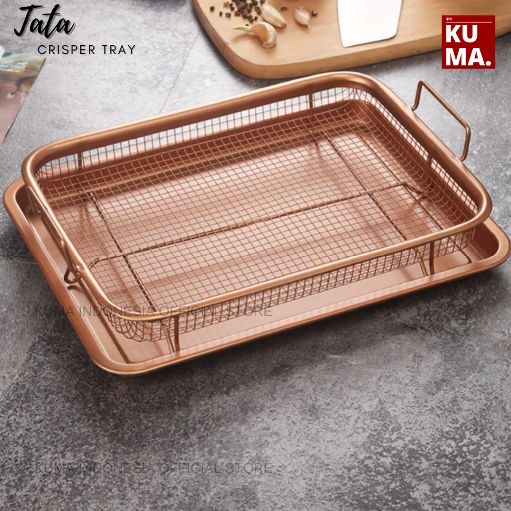 Kuma Tata Crisper Tray Oil Drainer Oven Cooling Rack Baking Tray ...