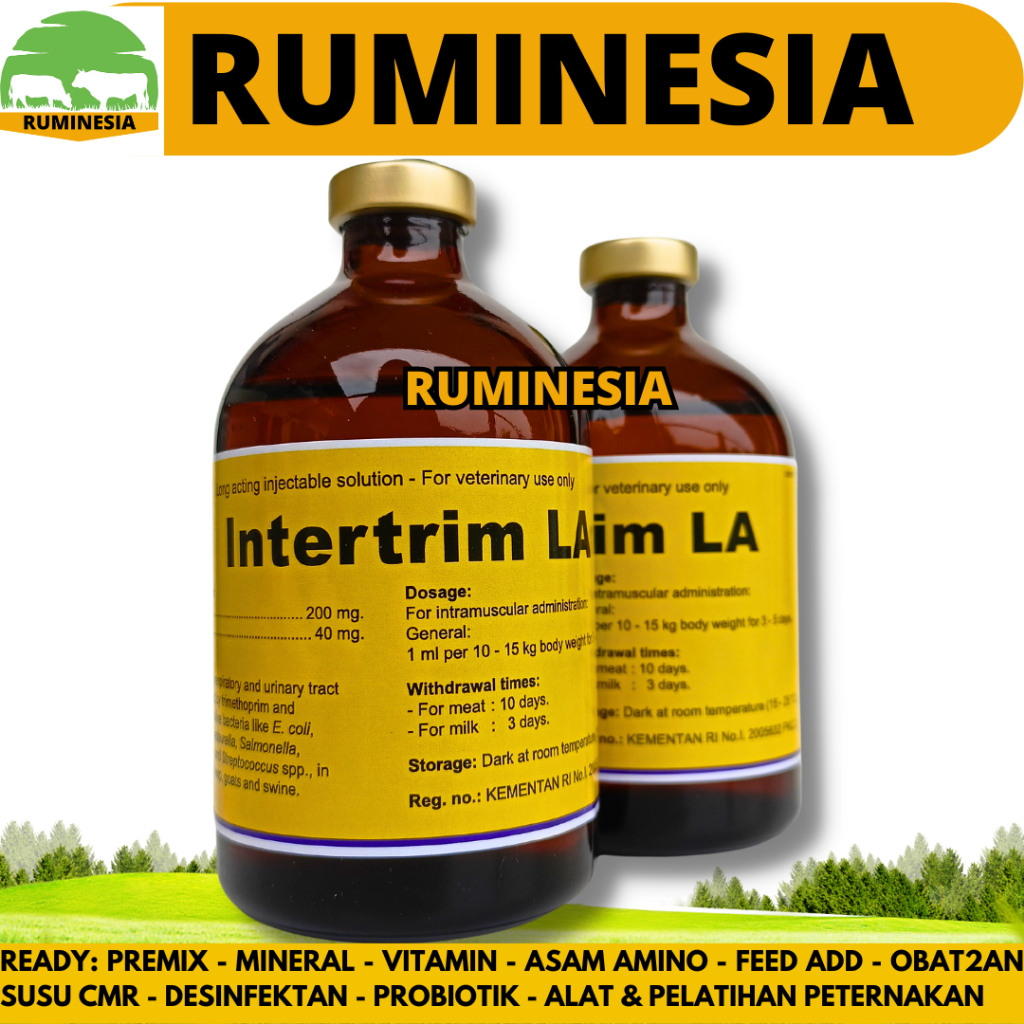 Intertrim LA 100ml By Interchemie Holland - Long Acting Broad Spectrum ...