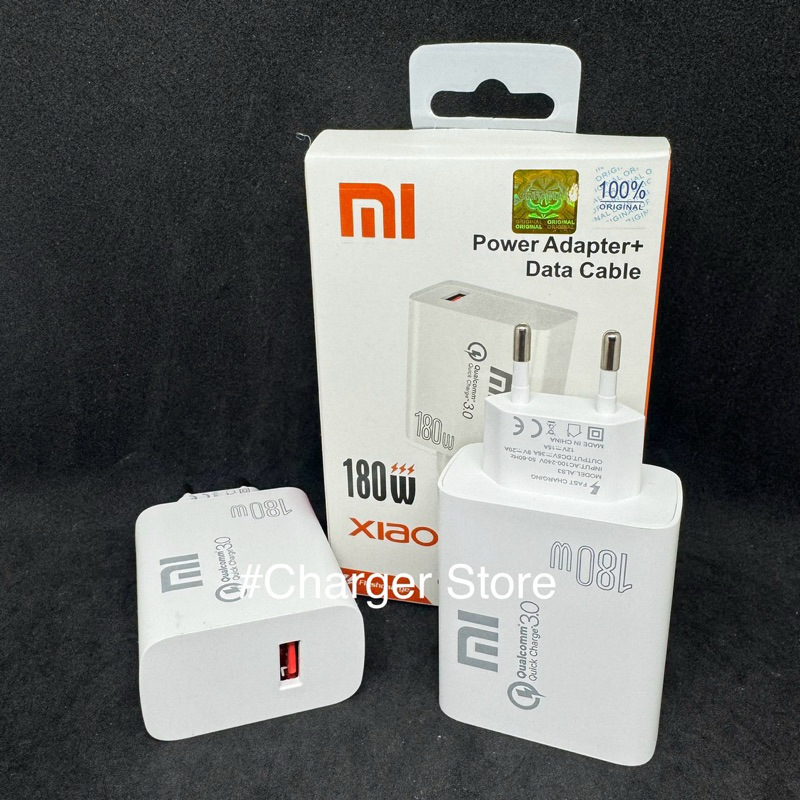 Xiaomi 180W Fast Charging Qualcomm Quick Charge Shell Charger Adapter ...