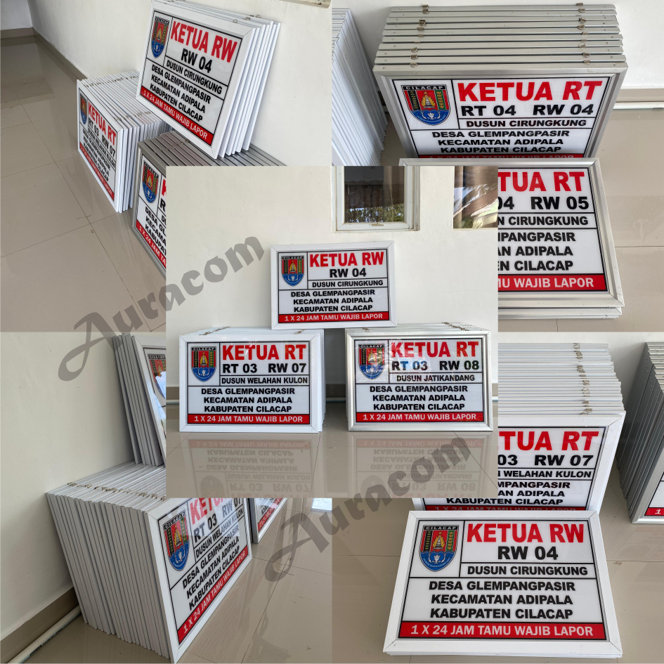 Rt/wr Head Sign, Dusun Head Sign, RT/WR Head Board, Custom Sign Size 40 ...