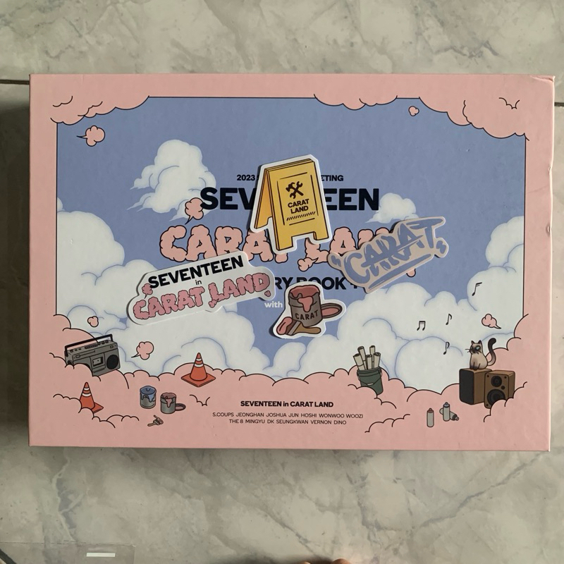 Sharing OUTBOX And PHOTOBOOK SEVENTEEN IN CARATLAND 2025 Shopee