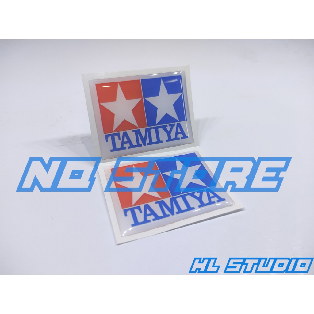 Tamiya RESIN Flexible Embossed Sticker EMBLEM (WHITE EDITION) | Shopee ...