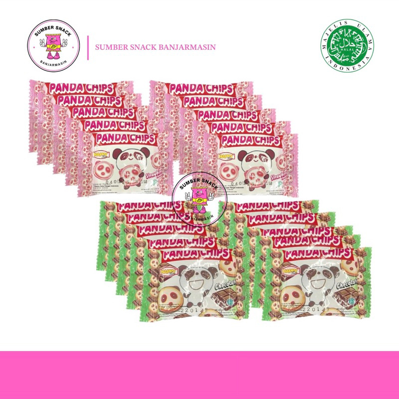 Happy Time Panda Chips (10 Packs) (5gx10) (2 Flavor Variants) | Shopee ...