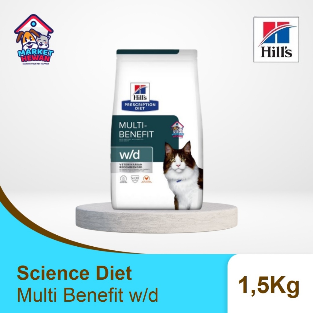 Science Diet Cat W D 1.5 kg Multi Benefit Prescription Hills 1.5 kg