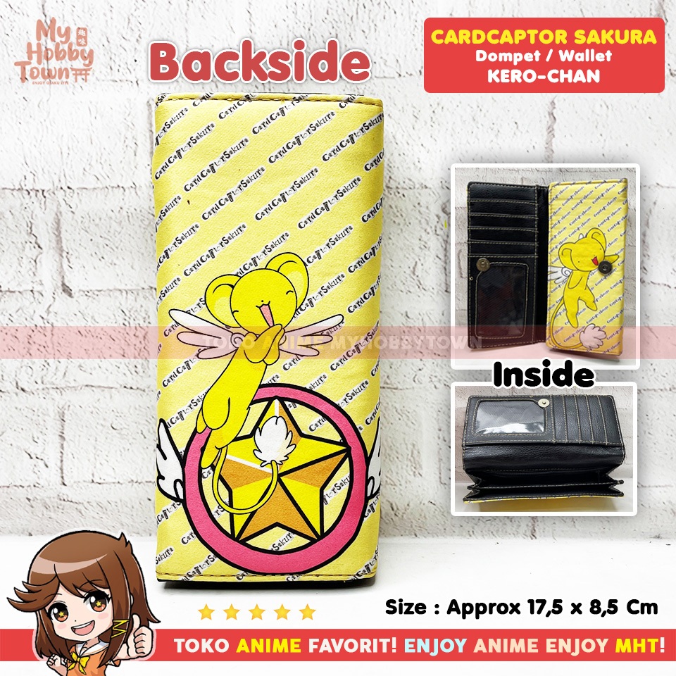 Sakura Kero-chan Kero Cerberus Anime Card Captor Wallet | Shopee ...