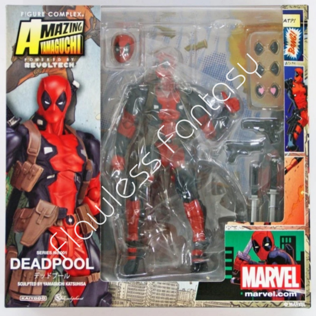 Revoltech Kaiyodo Amazing Yamaguchi Series 001 Deadpool Dead Pool ...