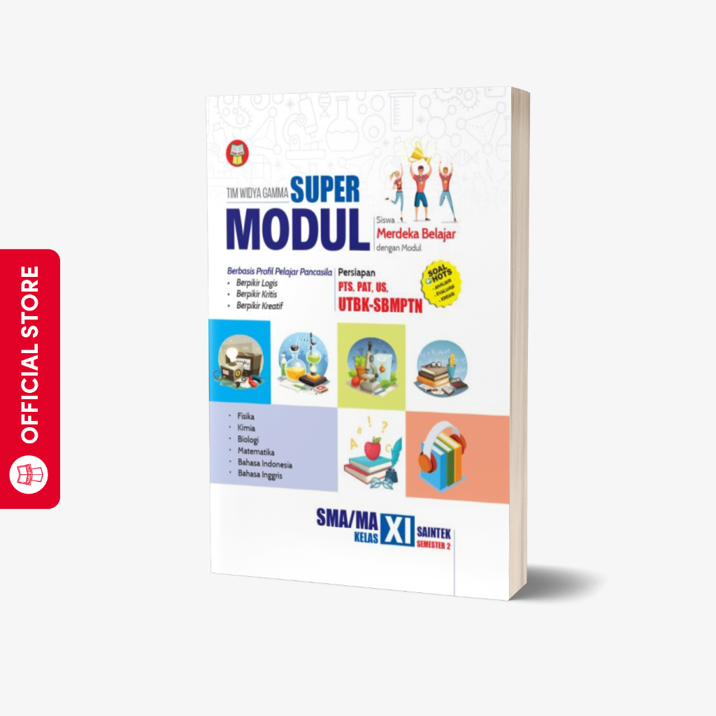 Yrama Widya - SMA/MA Class 11-2 Saintek Super Module Book | Shopee ...