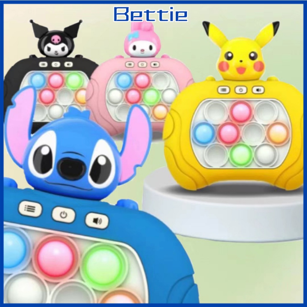 Bettie Pop It Sanrio Pikachu Electronic Quick Push Bubble Game Finger ...