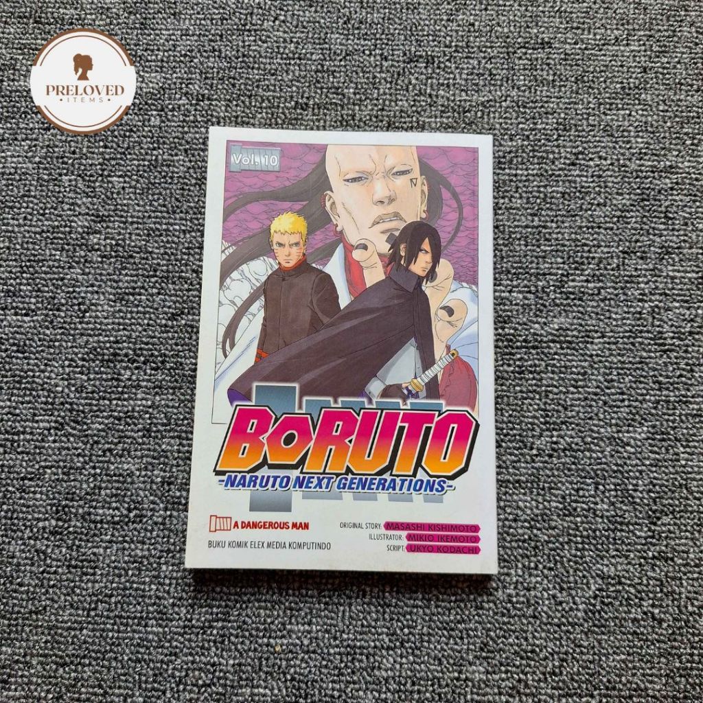 Boruto Comics - Naruto Next Generation - Vol 10 (New Used) | Shopee ...