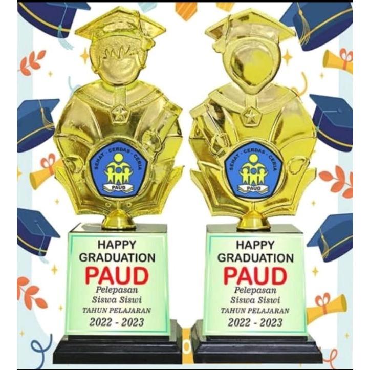 Graduation TROPHY TROPHY - Kindergarten Graduation TROPHY, RA | Shopee ...