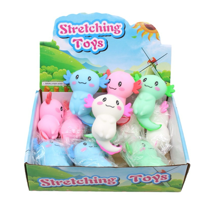Squishy Toy Squeeze Stretching Toys axolotl Lizard Water Salamander ...