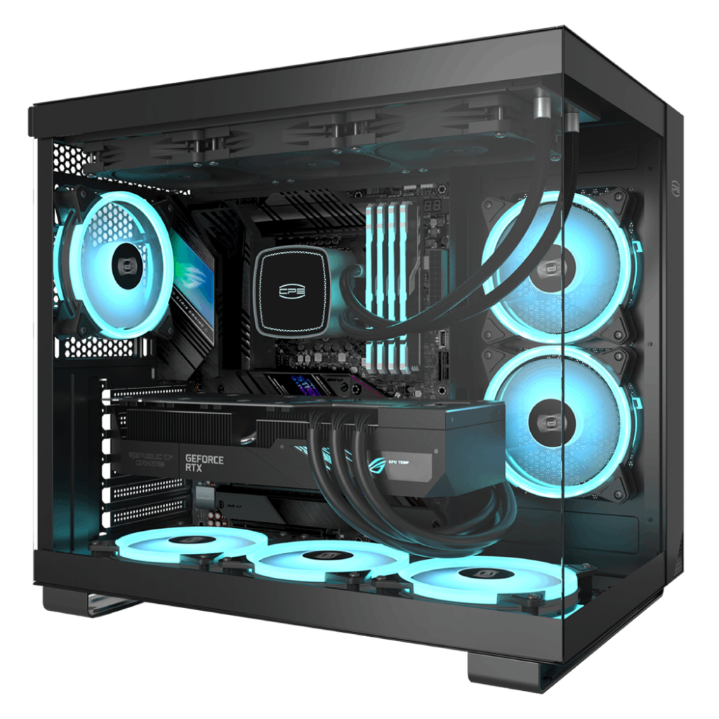 Casing PC GAMING PCCOOLER C3 T500 ARGB BLACK FREE 6 FAN ARGB TYPE C ...