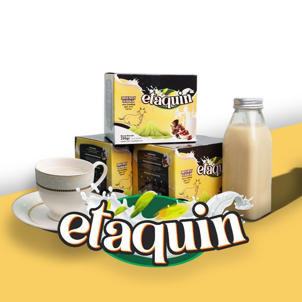 Etaquin Etawa Goat Milk Powder Palm Sugar Plus Dates For Children's