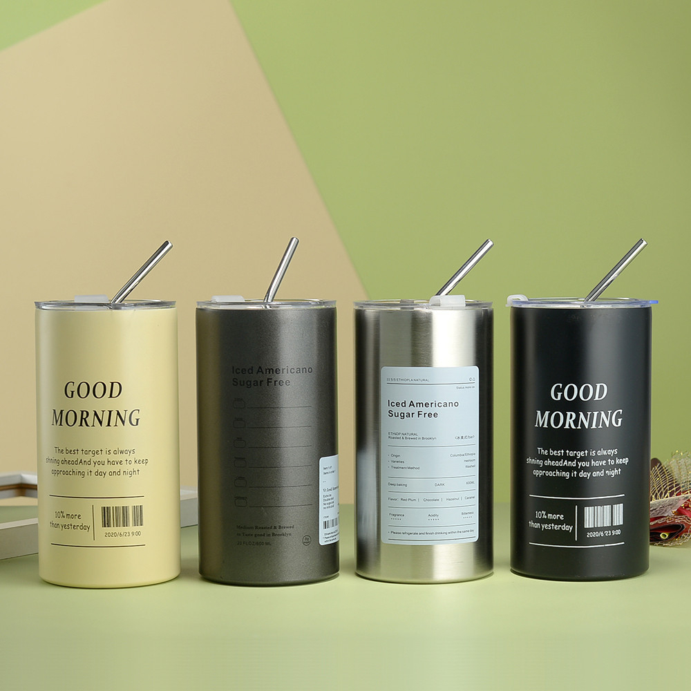 TERMOS 600ml Stainless Steel Coffee tumbler Cup americano tumbler Hot ...