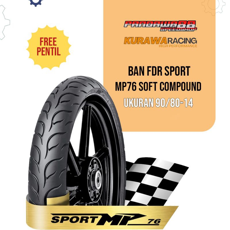 Tire FDR SPORT MP76 SOFT COMPOUND 90/80 RING 14 | Fdr TIRE SPORT MP76 ...