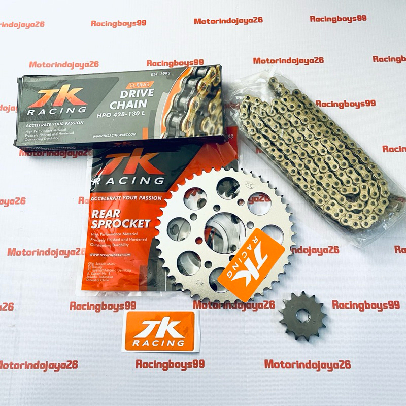 GEAR SET TK RACING SATRIA 2 STROKE SATRIA HIU SATRIA LUMBA TORNADO O ...