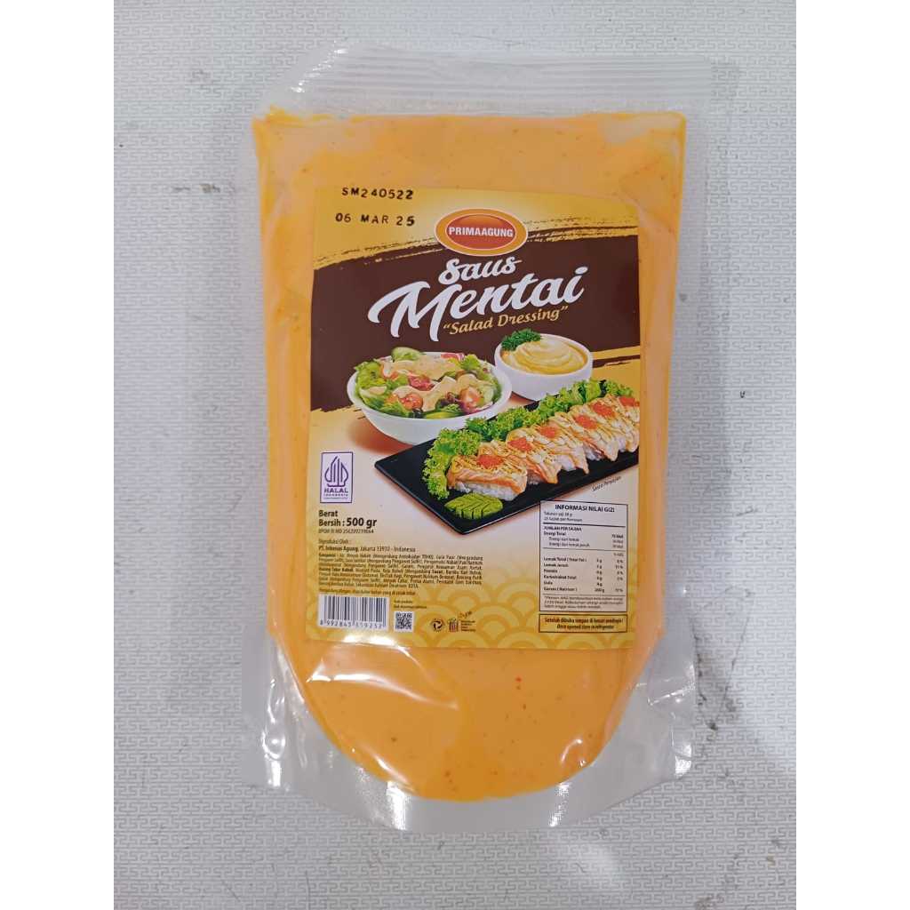 Prima Agung Mentai Sauce 500g | Shopee Philippines