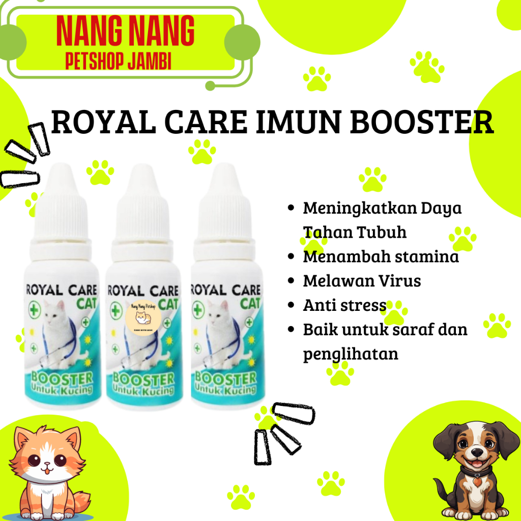 Royal Care Immune Booster 10ml | Cat Vitamins to Improve Animal ...