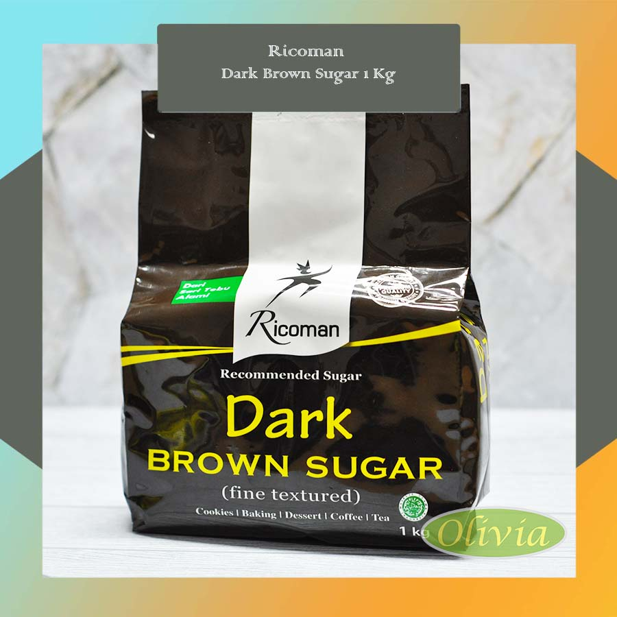 Fine Sugar 1 Kg Castor Powder Ricoman Dark Brown Sugar Caster Caster ...